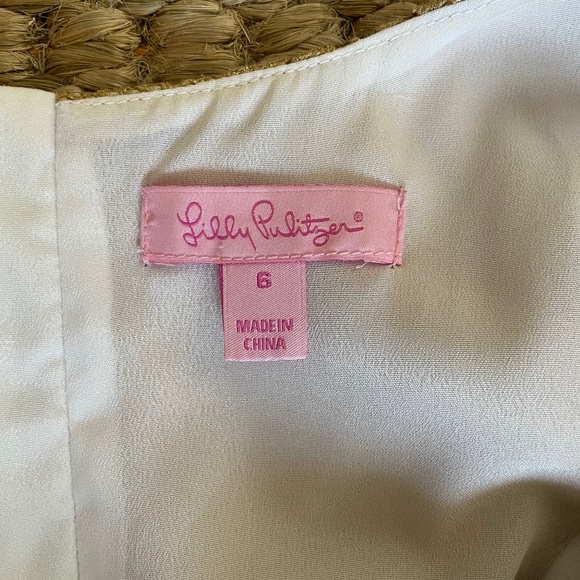 Lilly Pulitzer Eaton Metallic Paisley Shift Dress - Picture 6 of 6